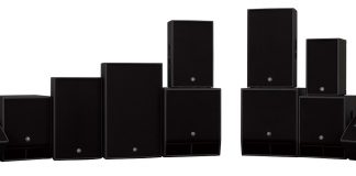 series de sistemas de altavoces CZR y CXS-XLF, en ProLight+Sound