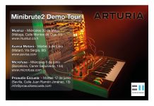 Demo de sintetizadores de Arturia Continua la gira de Minibrute 2