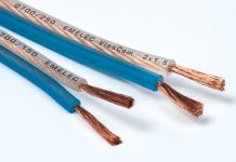 cables de Altavoz Transparentes Efecto Frosted
