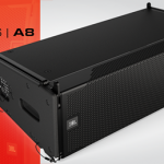 altavoz line array compacto VTX A8 y el subwoofer VTX B18 de JBL