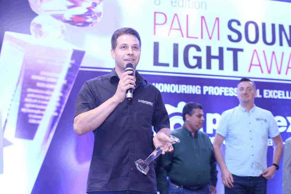 Soluciones de control de iluminación Madrix Premio PALM Sound & Light