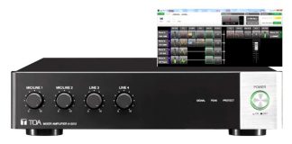 Amplificadores digitales con DSP A-5006 y A-5012 de TOA