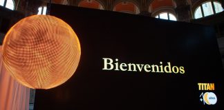 alla de LEDs de gran formato en el aniversario de Titanlux