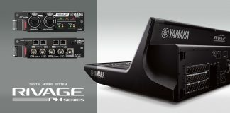 Nuevas tarjetas de interfaz de audio profesional para la serie RIVAGE PM
