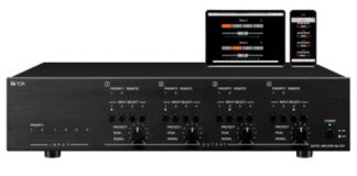 Nuevo equipo compacto amplificador matricial MA-725F de TOA