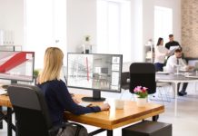 Nuevos monitores NEC MultiSync de 27 pulgadas para crear un entorno laboral más relajante monitores nec MultiSync 27 pulgadas