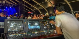 Consolas de sonido digital de la serie RIVAGE de Yamaha en Rock Pukkelpop