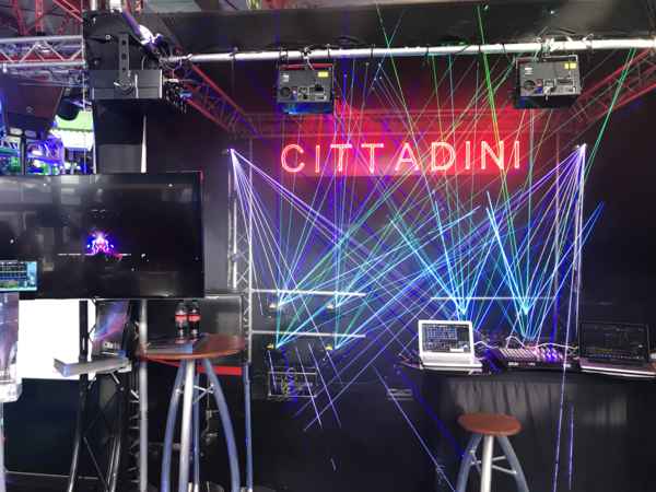 Fabricante de equipos laser para espectáculos, CITTADINI