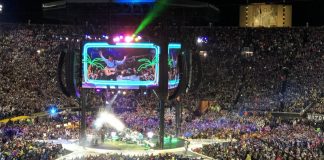Sistema de sonido PA Clair Brothers con GARTH BROOKS