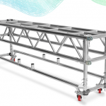De gira con la estructura de truss truss pre-rig de LITEC PR60