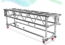 De gira con la estructura de truss truss pre-rig de LITEC PR60