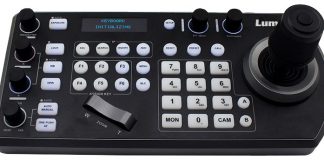 Controlador de cámaras PTZ VS-KB30 de Lumens