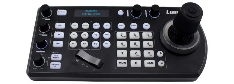 Controlador de cámaras PTZ VS-KB30 de Lumens