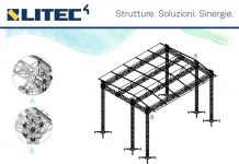 Truss de techo Roof System de LITEC, de doble paso QL52 de LITEC