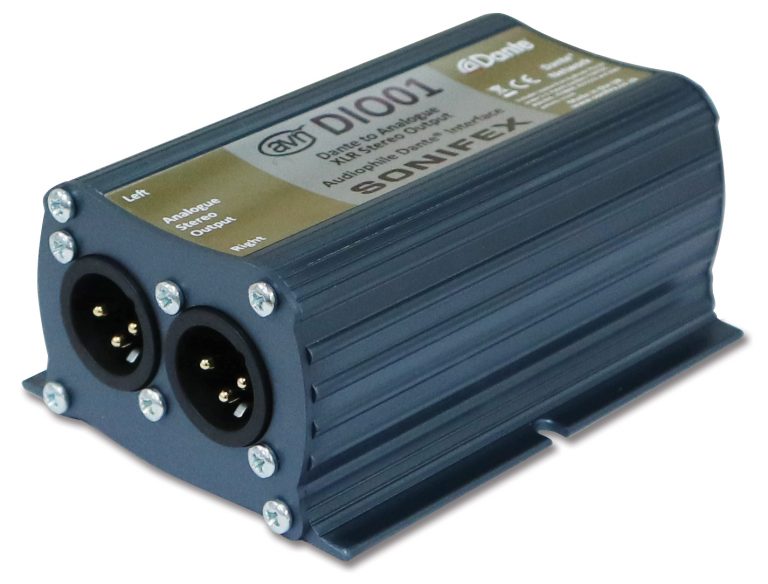 interfaces de audio Multi Channel Dante 01