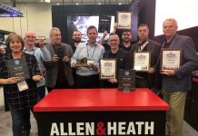 Mezcladores digitales compactos de la serie SQ, protagonistas de la lluvia de premios para la serie SQ de Allen & Heath