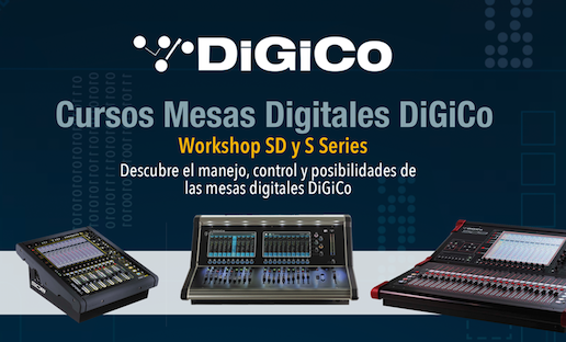 Curso mesas digitales DiGiCo de la serie SD