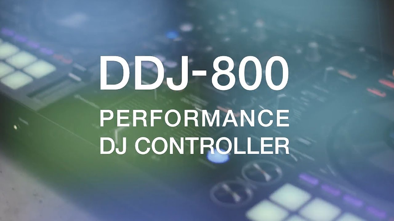 controlador DDJ-800 para rekordbox dj de Pioneer DJ