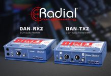 audio a través de Dante o AES67