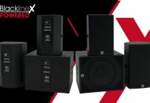 Recintos sonido profesional portátiles autoamplificados Martin Audio, BlacklineX Powered recintos sonido profesional portátiles autoamplificados