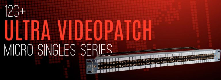 patch panel de vídeo UHD de Switchcraft