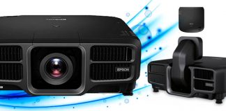 proyector láser con óptica ultra corta