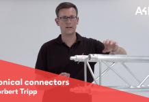 Conector cónico para estructuras de truss, ahora puedes verlo en video!