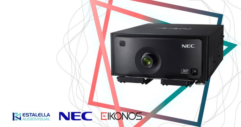 Instalación de un proyector láser NEC