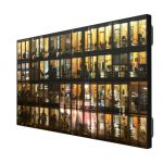 Panel plano de 65 pulgadas y bisel ultraestrecho de Christie