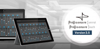 aplicación de software ProVisionaire Control (Windows)