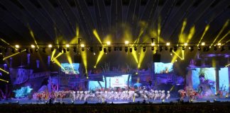 Iluminación profesional de Robe, en la Reina del Carnaval