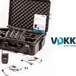 Sistema inalámbrico de intercom full duplex VOKKERO Sistema inalámbrico de intercom full duplex