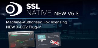 Plugins SSL y Licencia iLok interna X-EQ 2