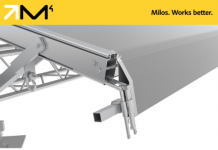 Sistema de tensión de toldos de MILOS, ya no tendras mas agua ...