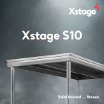 Plataforma de escenario Xstage S10, ahora con más prestaciones ….