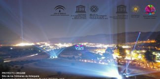 Showlaser en Dolmenes en Antequera