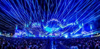 laser show con láser de Cittadini