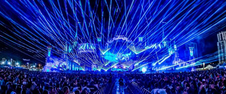 laser show con láser de Cittadini