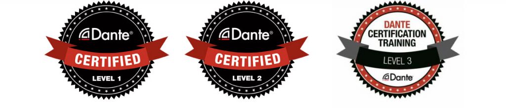 certificación oficial de Audinate