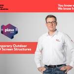 Estructuras de exteriores para pantallas LED de Area Four Industries