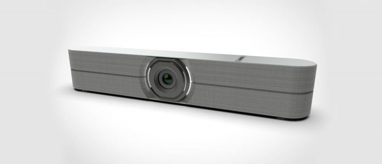 cámara con audio integrado para videoconferencias