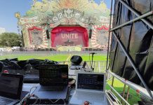 Laser show del fabricante de equipos láser para espectáculos CITTADINI en TOMORROWLAND 2019 laser show del fabricante equipos láser