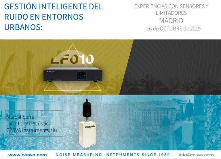 curso Gestión inteligente del ruido