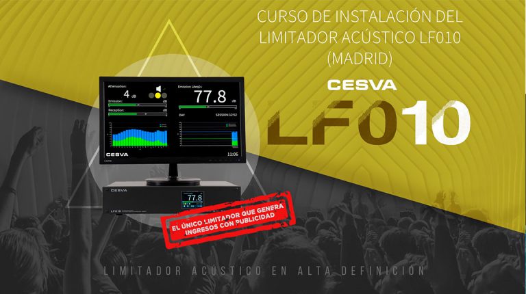 curso de instalación del limitador acústico