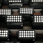 focos LED profesionales para exteriores con batería