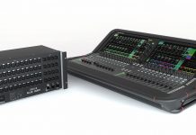 mezclador digital Avantis de 96 kHz