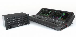 mezclador digital Avantis de 96 kHz