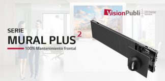 Serie de Pantallas LED Interior Mural Plus2