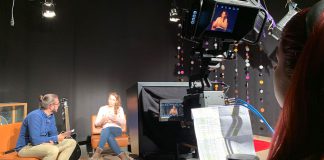 Cámara de estudio URSA Broadcast de Blackmagic