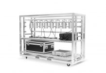 Carros de transporte de iluminación profesional MILOS Meat Rack